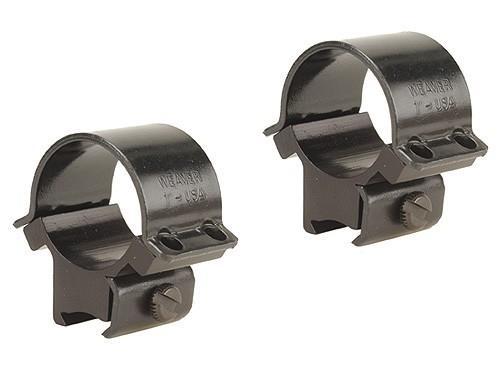 Weaver 49819 Tip-Off Rings Medium Black 1 in 3/8 in Dovetail - View 2