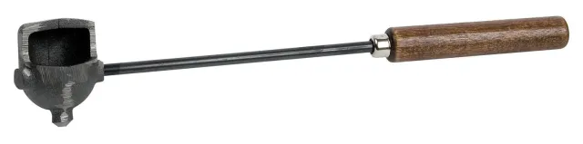 RCBS 80015 Lead Dipper 11.5" Hardwood Handle Tapered Spout Black - View 2