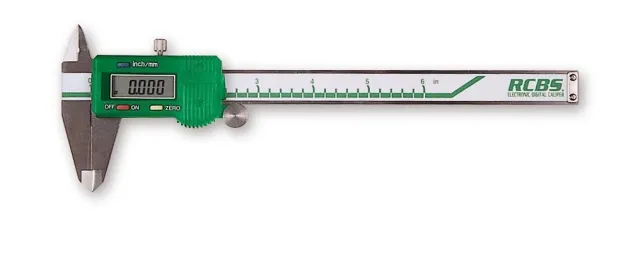 RCBS Electronic Digital Caliper 0-6" Multi-Caliber Stainless Steel - Model 87323 - View 2