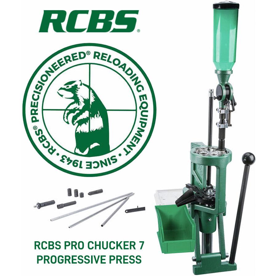 RCBS 88911 Pro Chucker 7 Progressive Press 7-Station Reloading System - View 2