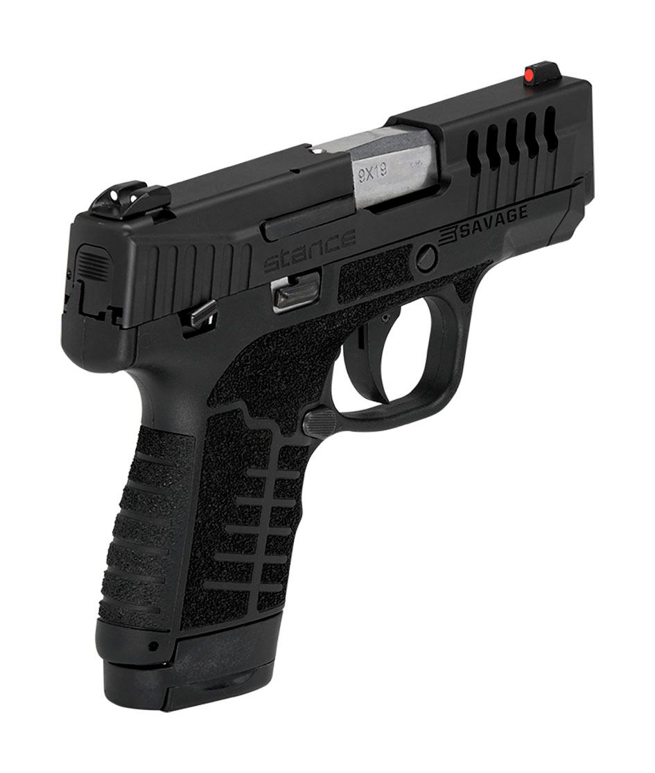 Savage Stance 9mm 3.2in 7rd/8rd Pistol w/Manual Safety & 3-Dot Sights 67000 - View 2