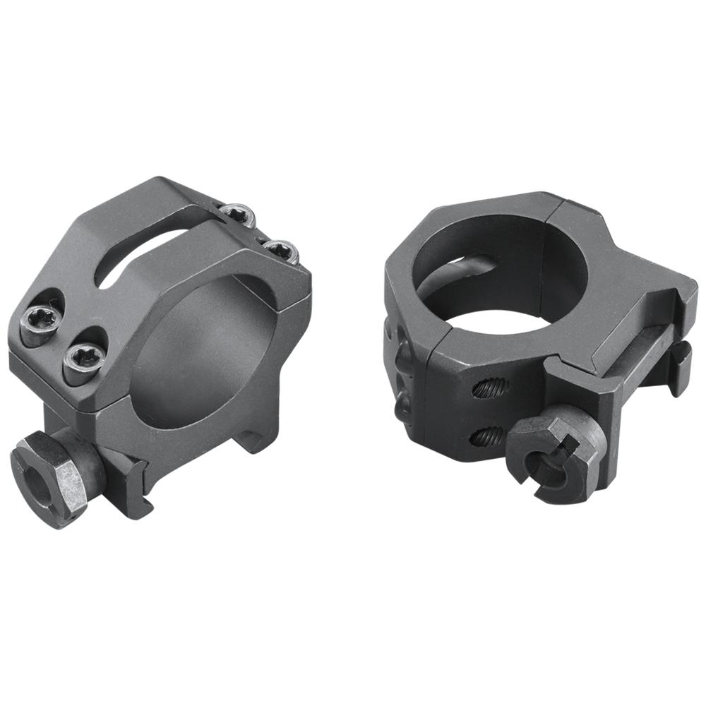 Weaver 99511 Tactical 4-Hole Picatinny Ring Matte Black 1" Medium - View 2