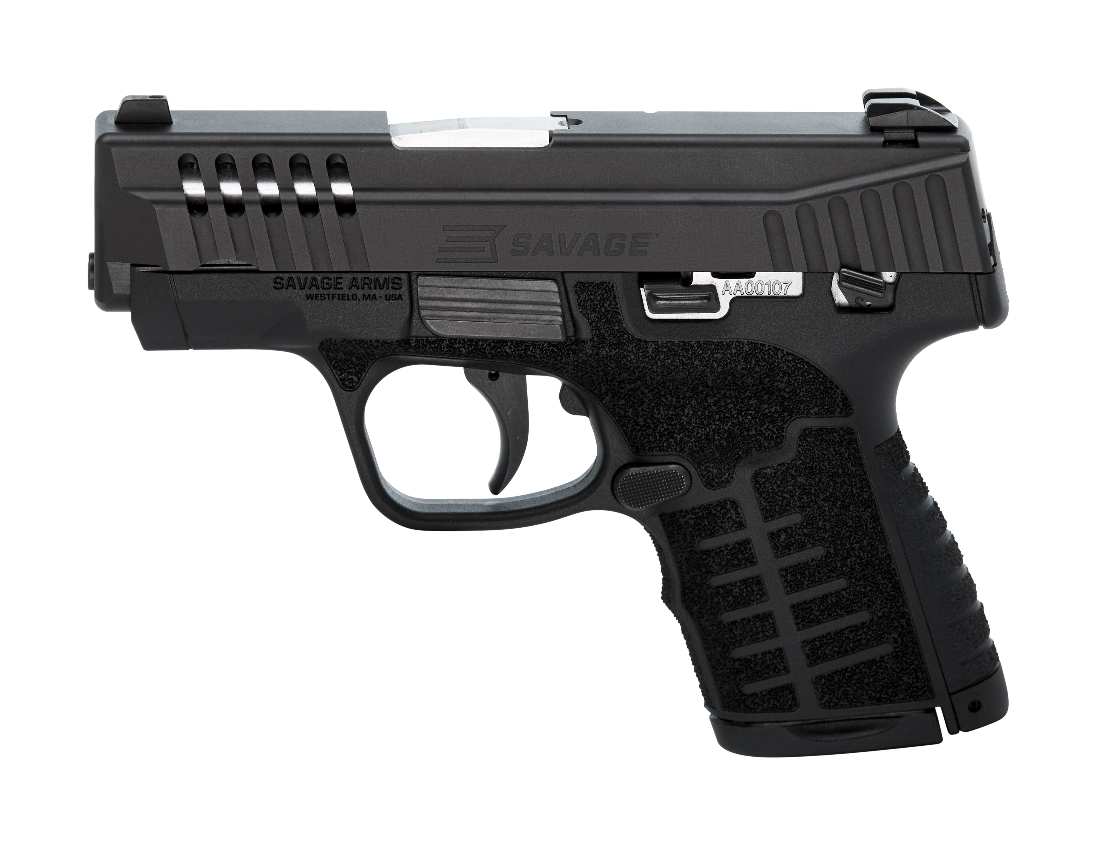 Savage Stance MC9MS 9mm Pistol 3.2" Black 7+1/10+1 - View 2