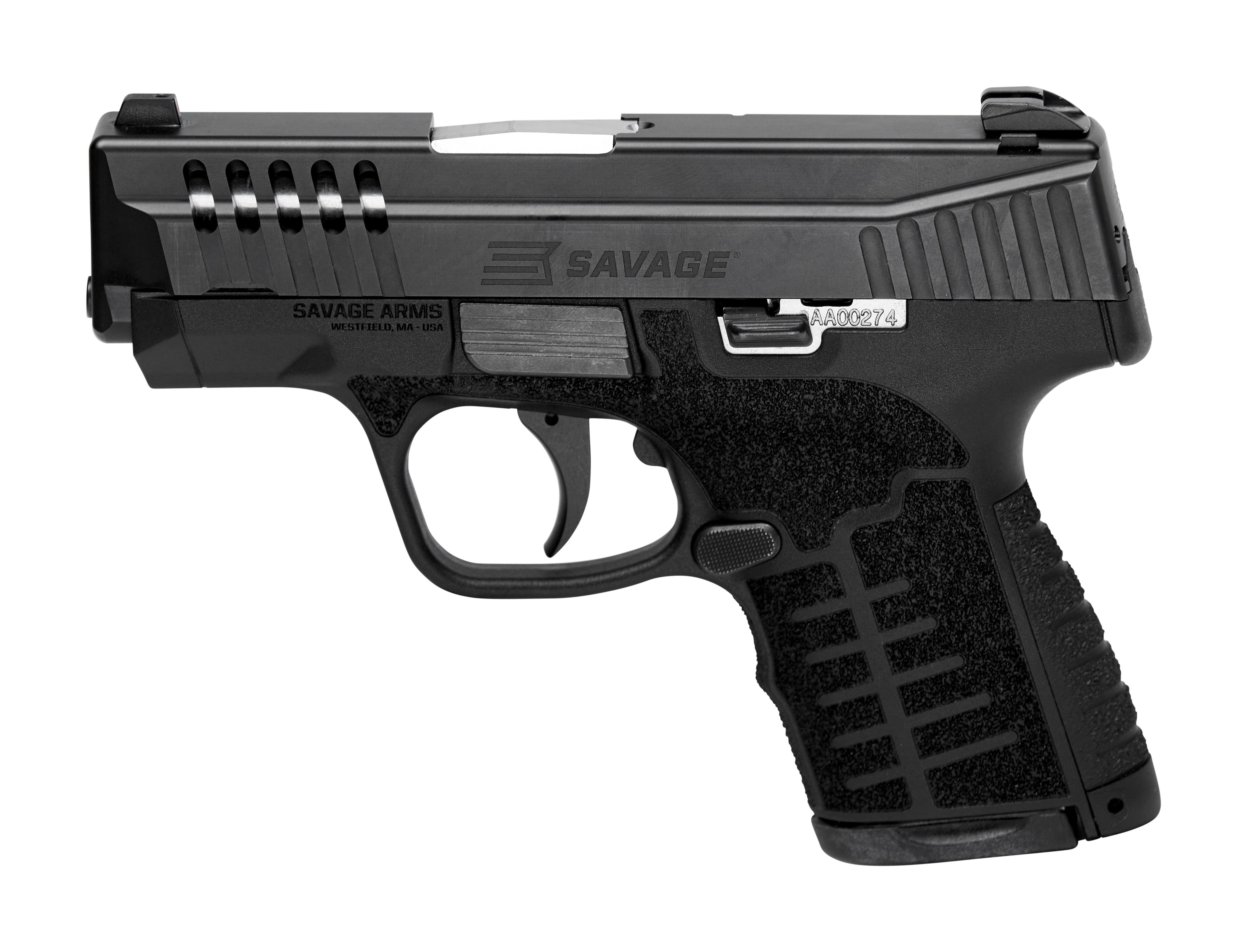 Savage Stance MC9 9mm Luger Semi Auto Pistol 3.2" Barrel 10 Rounds Black - View 2