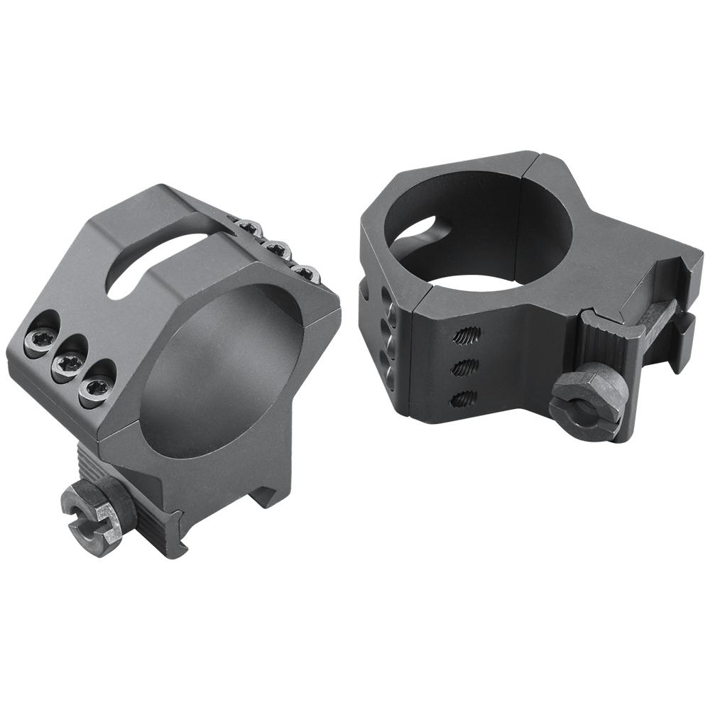 Weaver Mounts 99684 Picatinny Six-Hole 34mm High Black Anodized Aluminum - View 2