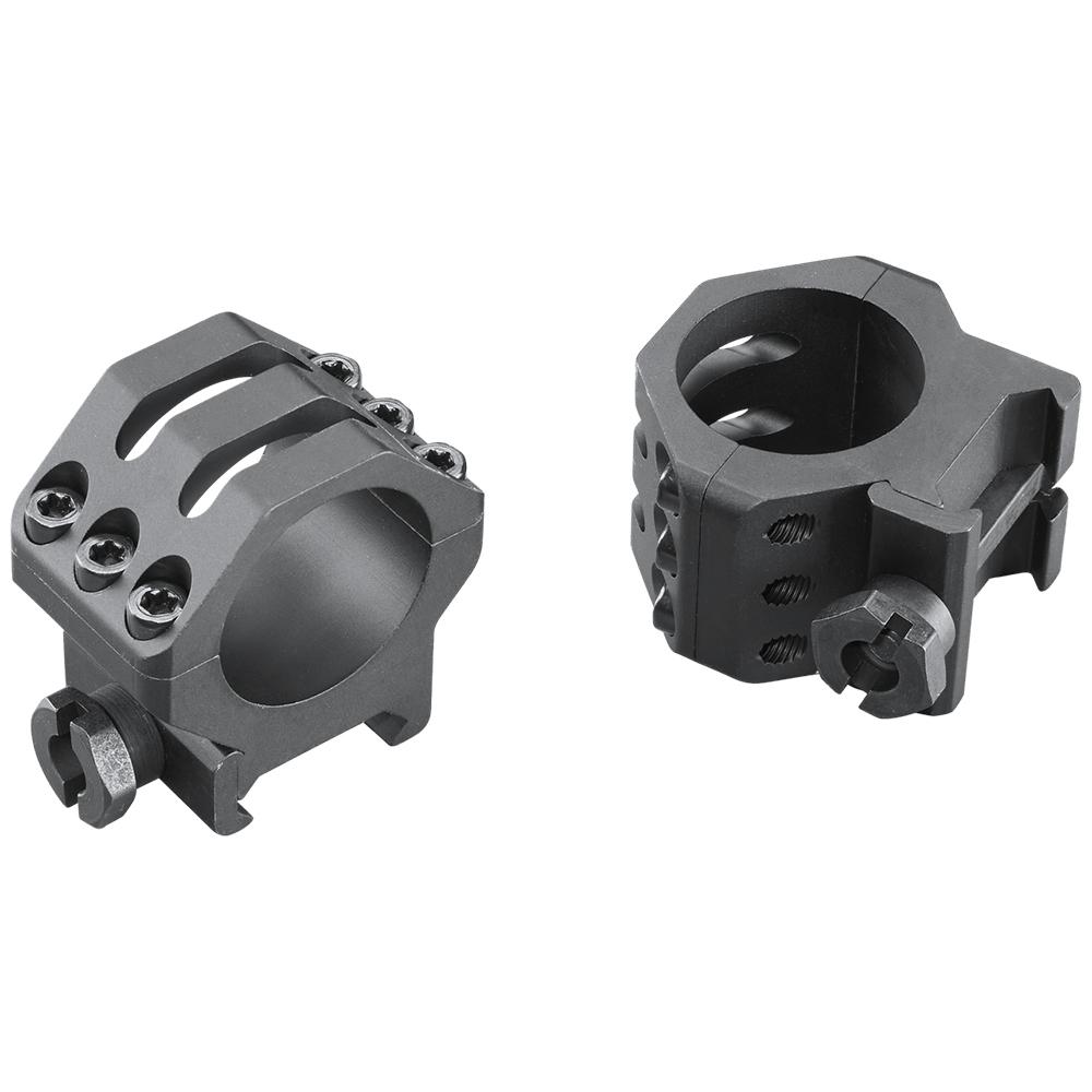 Weaver Mounts 99688 Picatinny Six-Hole 1" Medium Black Anodized Aluminum - View 2