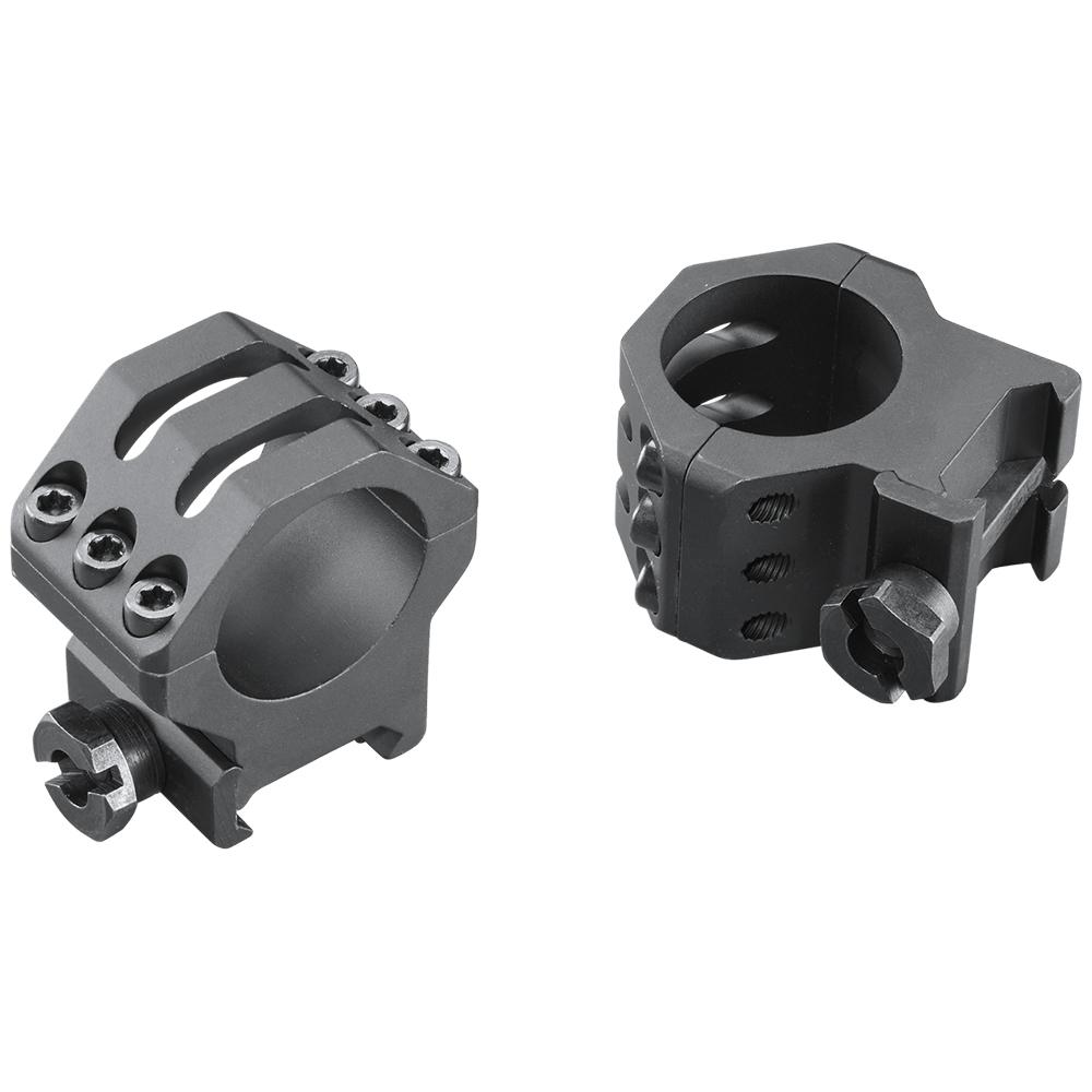 Weaver Mounts 99689 Picatinny Six-Hole 1" High Black Anodized Aluminum - View 2