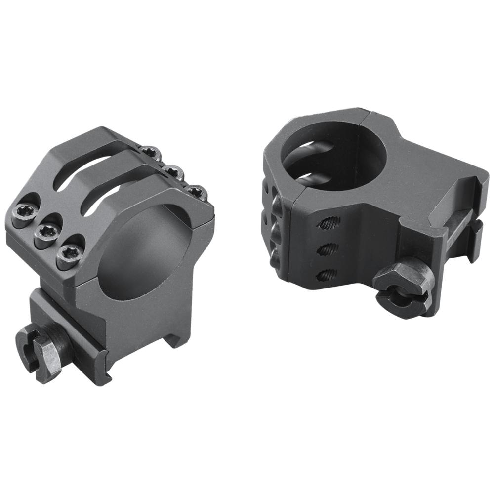 Weaver Tactical Ring 1" Extra-Extra High Black 6-Hole Picatinny 99691 - View 2