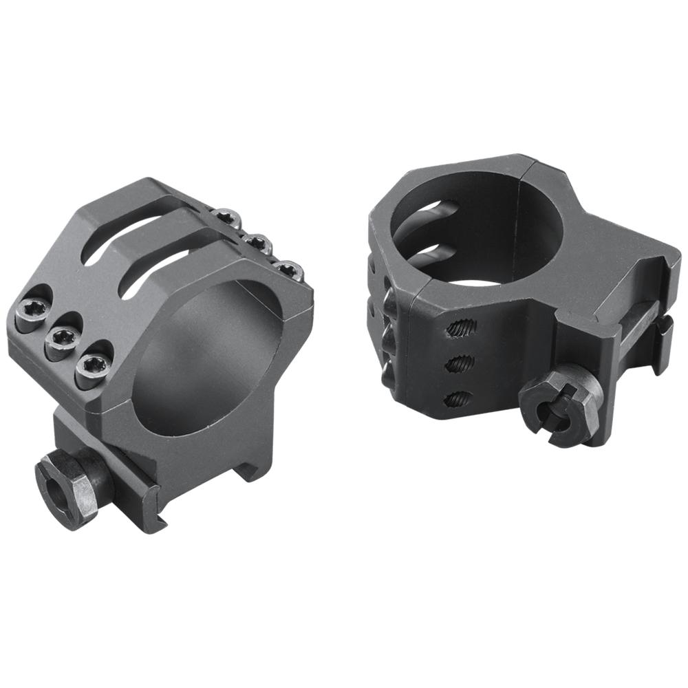 Weaver Mounts 99694 Picatinny Six-Hole 30mm High Black Anodized Aluminum - View 2