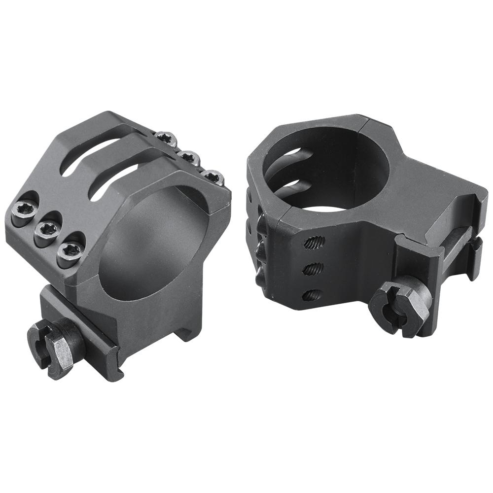 Weaver Mounts Picatinny Six-Hole 30mm Extra High Black Anodized Aluminum - View 2