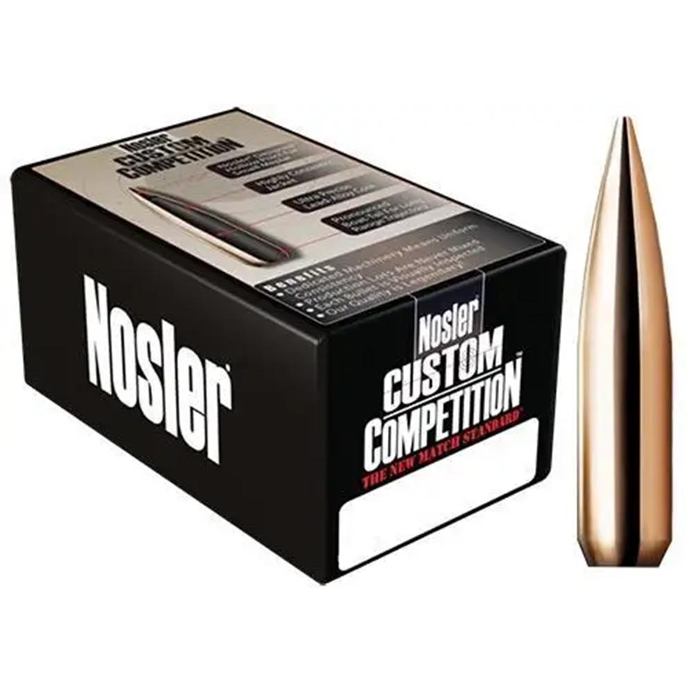 Nosler Custom Competition Bullets .22 cal .224 52 gr HPBT 1000/ct - View 2