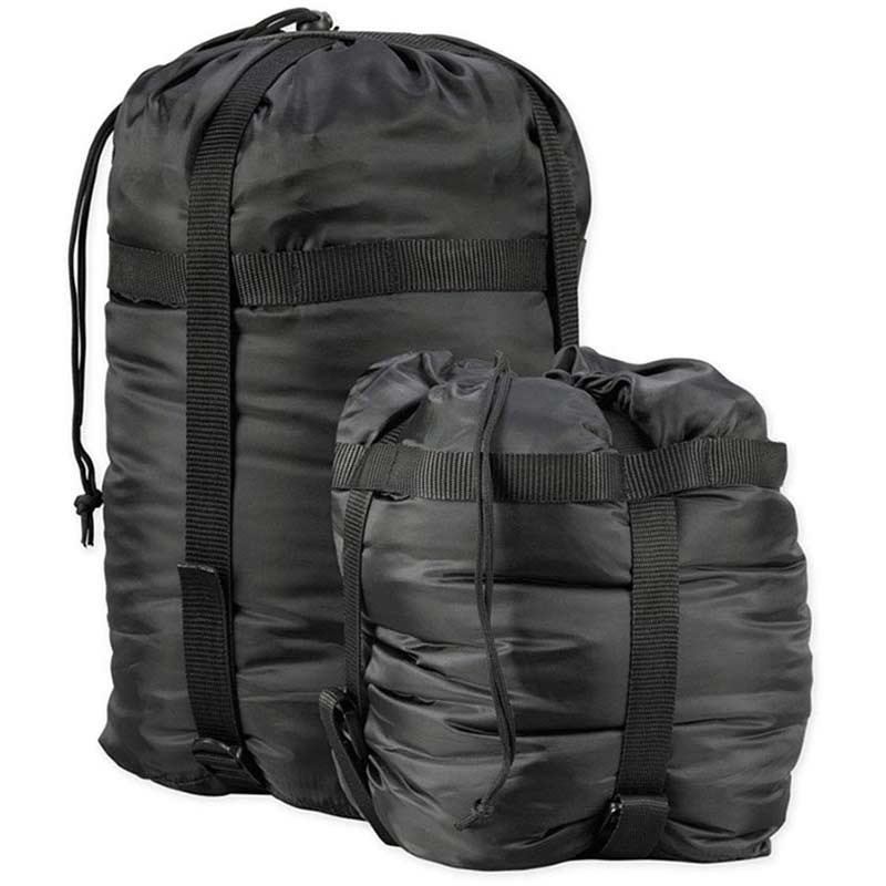 Spyderco Compression Stuff Sack BK L Outdoor Gear Storage Organizer - View 2