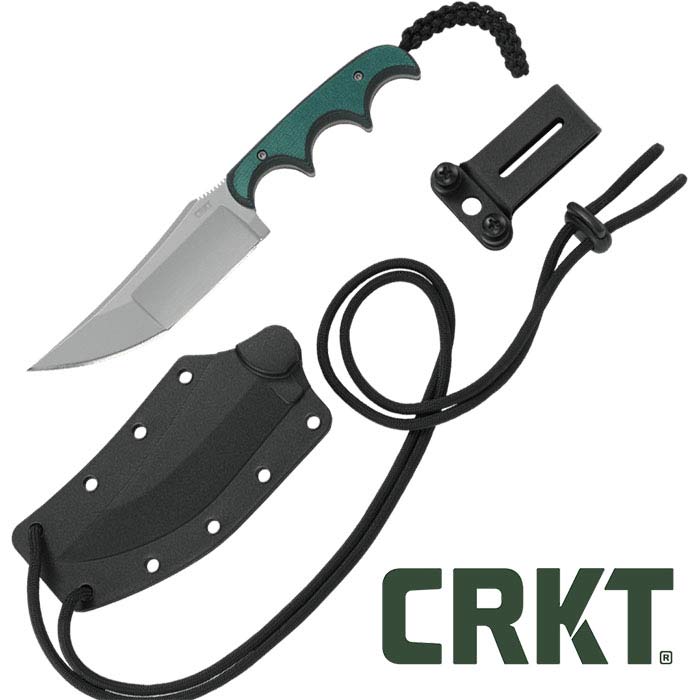 CRKT 2394C MIN KATANA 3.56 GRN BLK - View 2