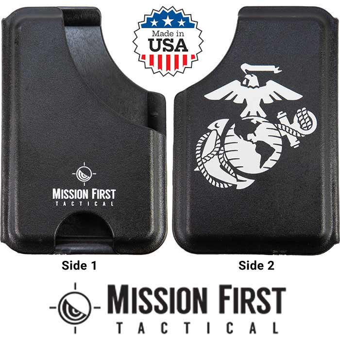 Mission First Tactical EGA Wallet Black White MFT DW-USMC-1 - View 2