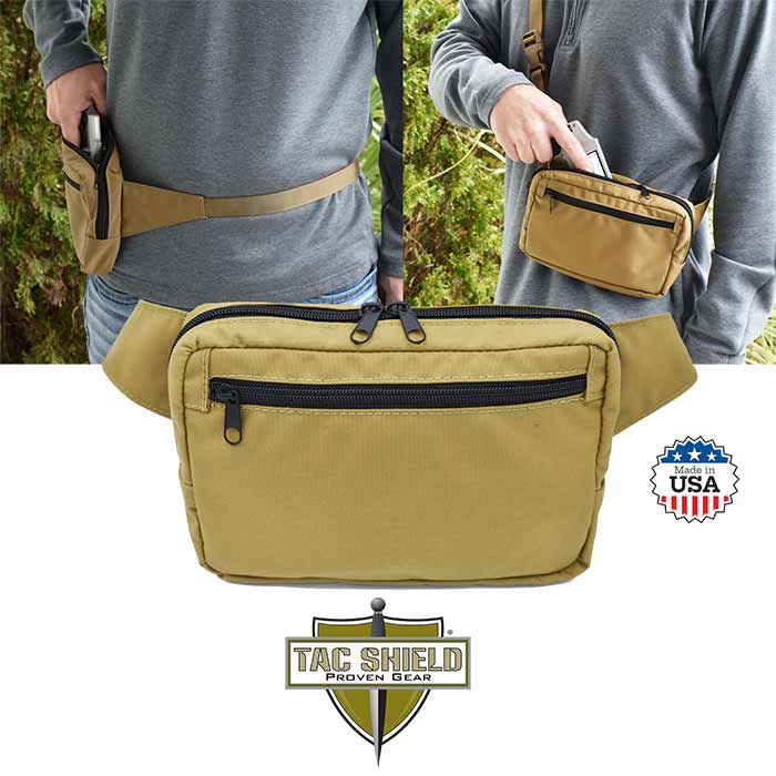 TangoDown Waist Pack Universal CT Tactical Gear Black - View 2