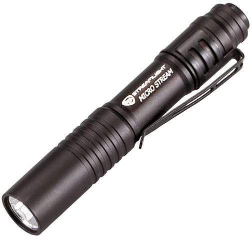 Streamlight MicroStream 66318 LED Light 45 Lumens 3.5 in Black Anodized - View 2
