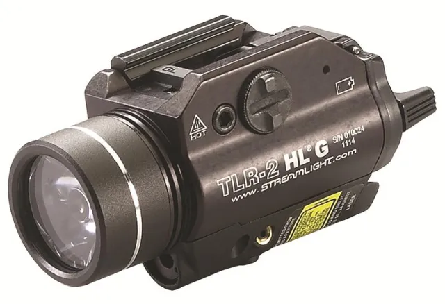 Streamlight 69265 TLR-2 HL G Gun Light 1000 Lumens LED Red Laser Black - View 2