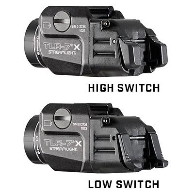 Streamlight TLR-7X Gun Light 500 Lumens Black Anodized 2.58 in Action - View 2