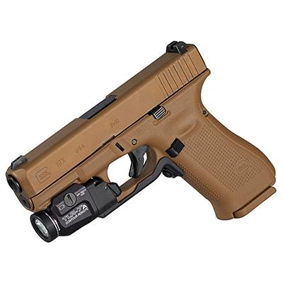 Streamlight TLR-7 A Weapon Light w/Contour Remote for Glock Gen4-5 140/500 Lumens Output White LED Light 131 Meters Beam Rail Grip Clamp Mount Aluminum - View 2