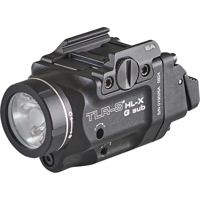 Streamlight 69479 TLR-8 Black Aluminum 500 Lumens Green Laser Hellcat - View 2