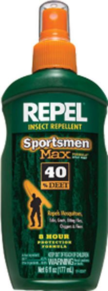 REPEL SPORTSMEN MAX PUMP 40% DEET 6oz                       - View 2