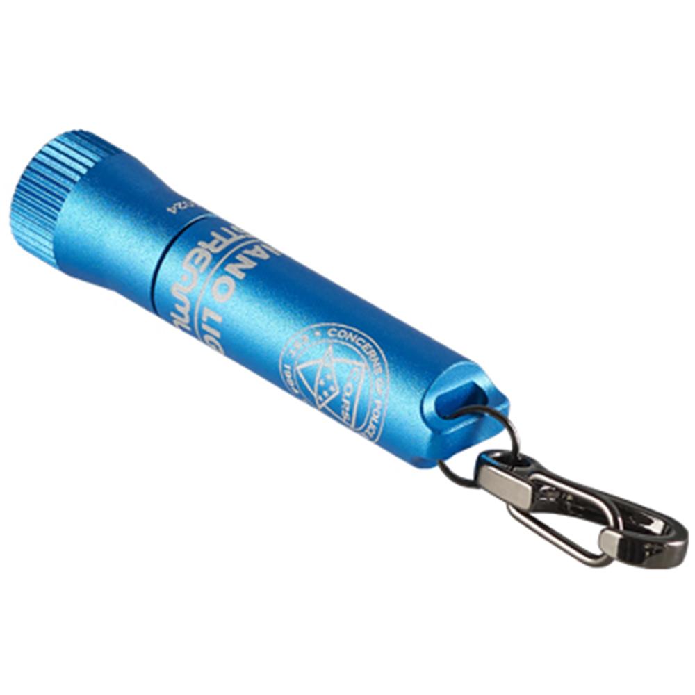 Streamlight C.O.P.S. Nano Light II 20 Lumen Blue Flashlight - View 2