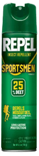 Cutter-Repel Rep SPORTSMN Aerosol 25% DEET 6.5Oz - View 2