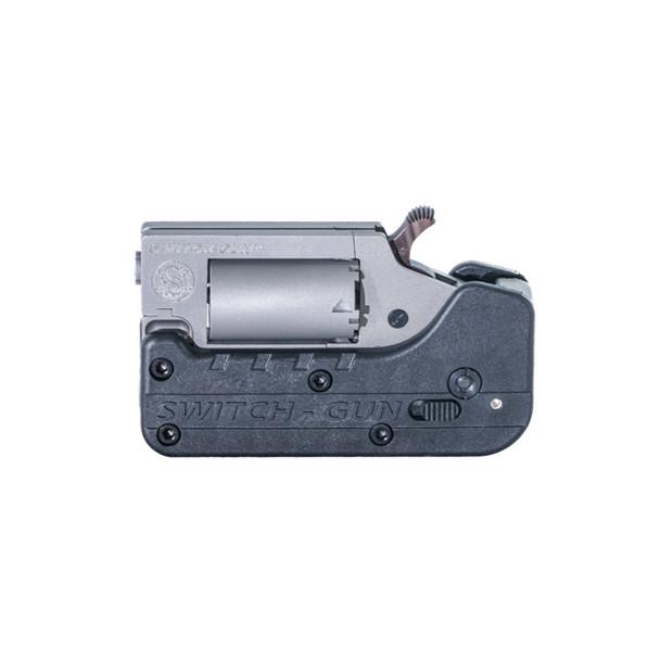 Switch Gun Stainless Steel with Belt Clip Handgun .22 LR 5rd Capacity .75 Barrel Polymer Grip - View 2