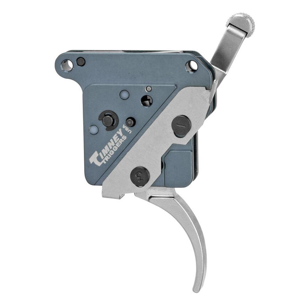 Timney THEHIT16 Trigger 8 oz Curved Nickel for Remington 700 - View 2