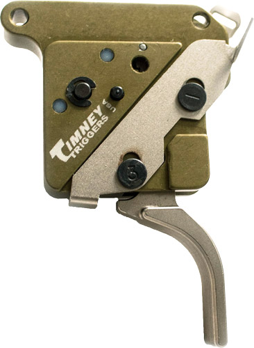 Timney 51716V2 Elite Hunter Trigger 3 lb Green/Nickel for Remington 700 - View 2