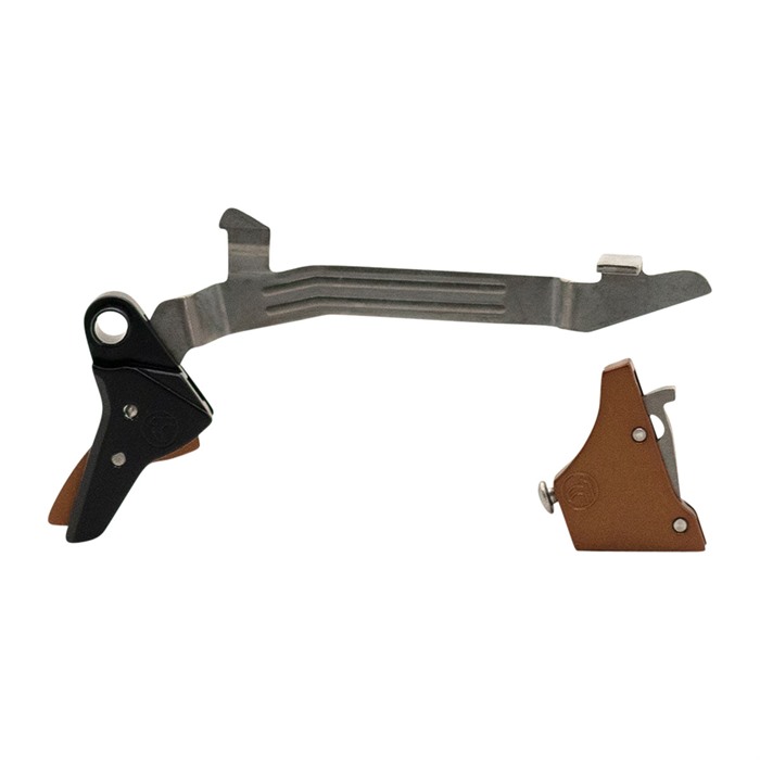 Timney ALPHAGLOCK34BRNZE Alpha Competition Trigger 9mm/40 S&W Bronze - View 2