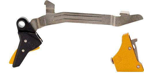 Timney ALPHAGLOCK34GOLD Alpha Competition Trigger 9mm/40 S&W Gold - View 2