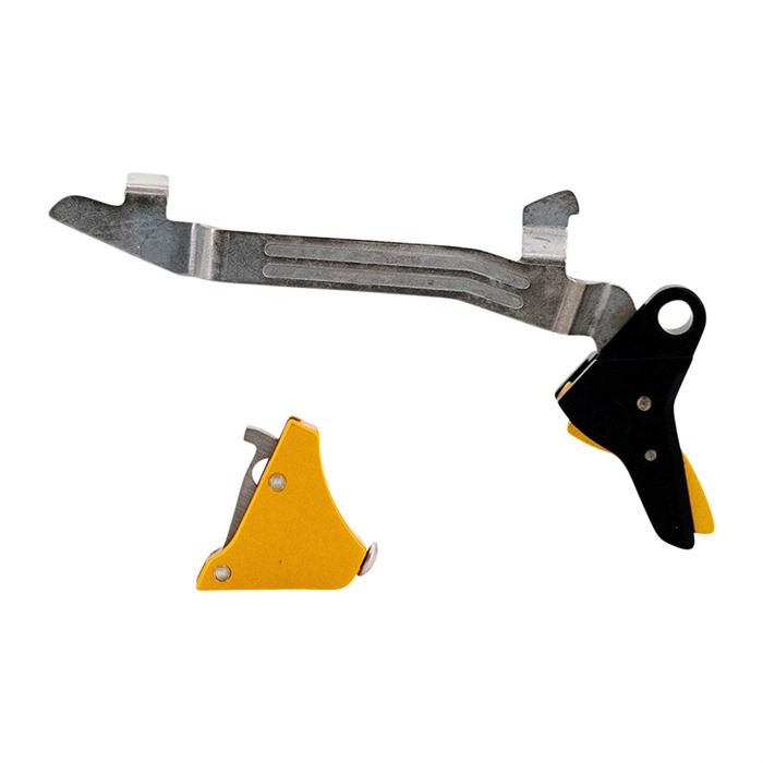 Timney ALPHAGLOCK5 Gold Trigger for Glock Gen5/44 9mm/40 S&W/22 LR - View 3