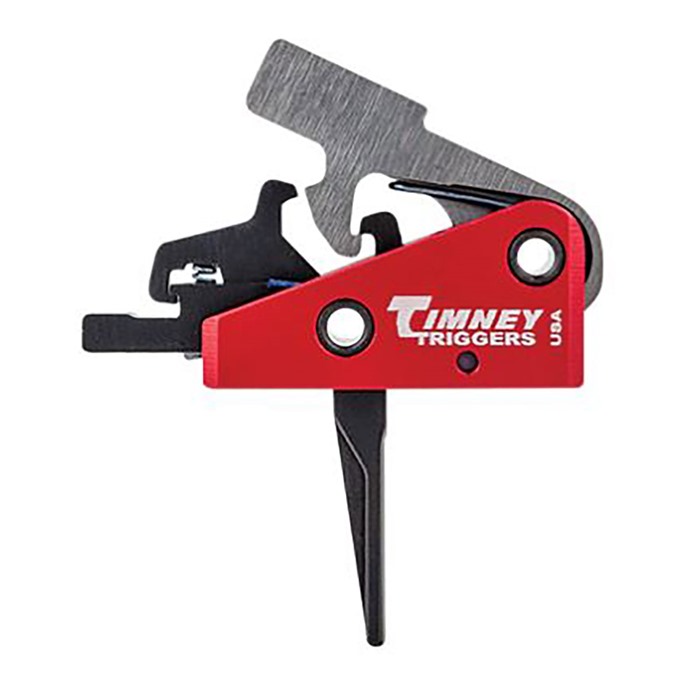 Timney 662SST Targa 2-Stage AR Trigger, 2 lbs, Black/Red Finish - View 2