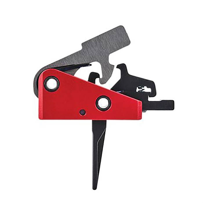 Timney 662SST Targa 2-Stage AR Trigger, 2 lbs, Black/Red Finish - View 3