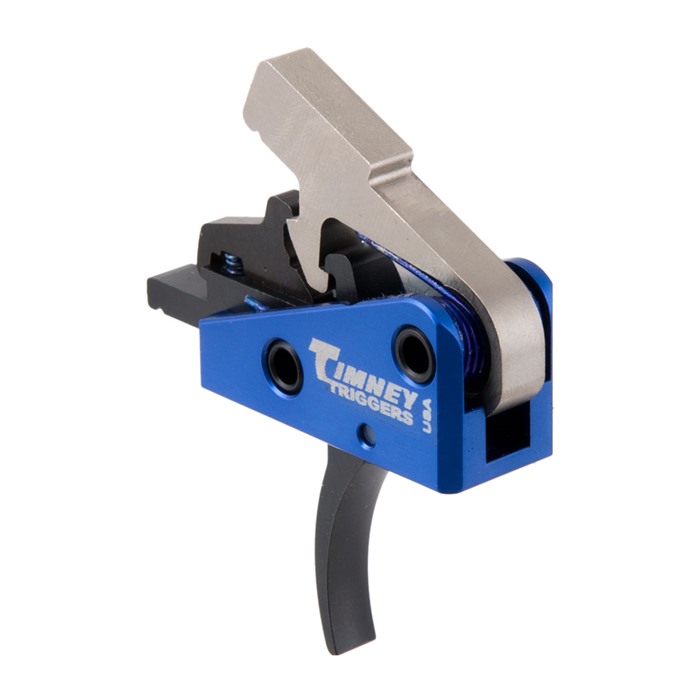 Timney 663S Targa 2-Stage Curved Trigger 2 lbs Black/Blue for AR-15 - View 2