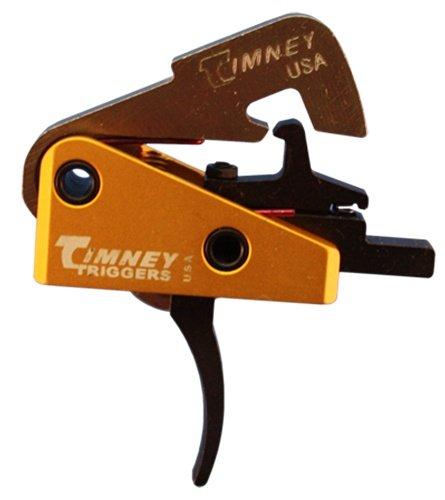 Timney Triggers 670 AR-10 Competition Trigger 4 lbs Single-Stage Black/Gold - View 2
