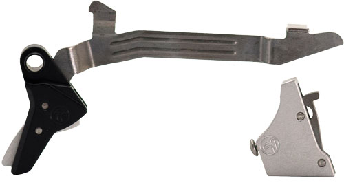 Timney ALPHAGLOCK34LRGSILVR Alpha Competition Trigger Silver Glock Gen3-4 - View 2