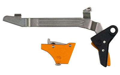 Timney Alpha Glock 3-4-Large Trigger, Anodized Orange, Gen 3/4 20-41 - View 2