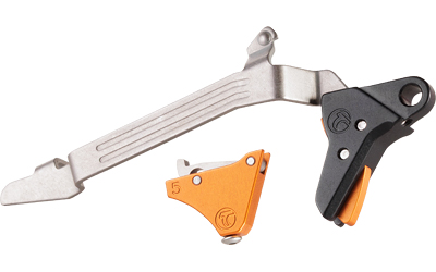 Timney Triggers Alpha Competition Trigger Anodized Finish Orange Fits - View 2