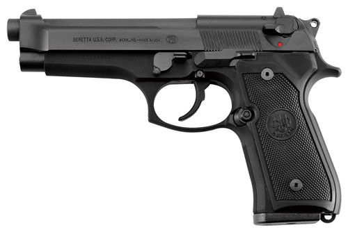 Beretta 92FS 9mm Luger 4.9 in Barrel Black Steel 10 Round Double/Single Act - View 2