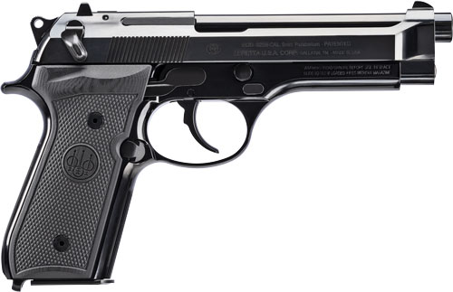 Beretta J92SB15 92FS Repro 9mm 4.9" High Polish Gloss Blue Semi-Auto - View 2