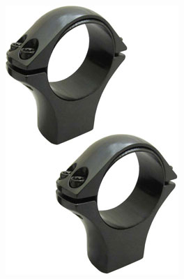 Tikka S1300923 Opti-Lock Rings 1" Extra Low Black Steel Set - View 2
