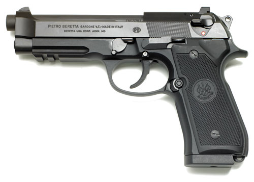 Beretta 96A1 40 S&W 4.9 in Black 10 Round SA/DA Pistol - View 2