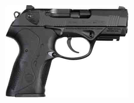 Beretta JXC9F20 PX4 F Compact 9mm Pistol, 10rd, 3.27" Barrel, Black - View 2