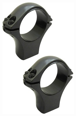 Tikka S1300925 Opti-Lock Rings 1" High Steel Black - View 2