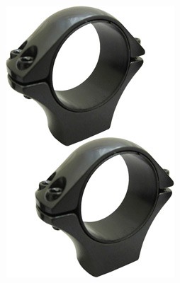 Tikka S1300964 Opti-Lock Rings 30mm Medium Black Steel Scope Mount Set - View 2