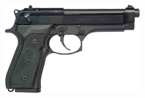 Beretta J92M9A0M M9 9mm 4.9 in Black SA/DA 15 Round Capacity - View 2