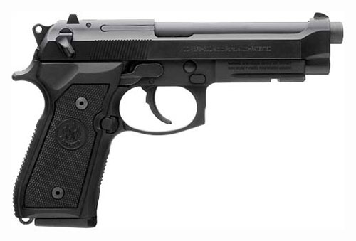 Beretta M9A1 9mm Luger 4.9 in Black Bruniton 10 Round Single/Double Action - View 2