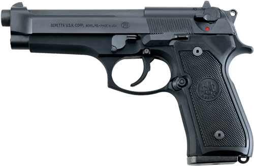 Beretta USA 92FS 9mm Luger 4.90 in Barrel Black Bruniton 10+1 DA/SA - View 2